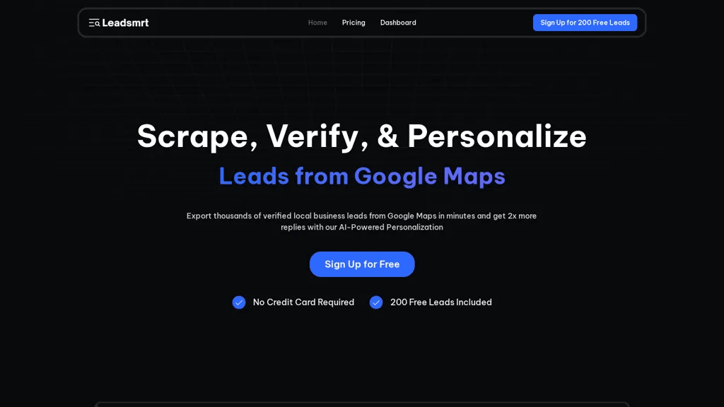 Leadsmrt 工具截图