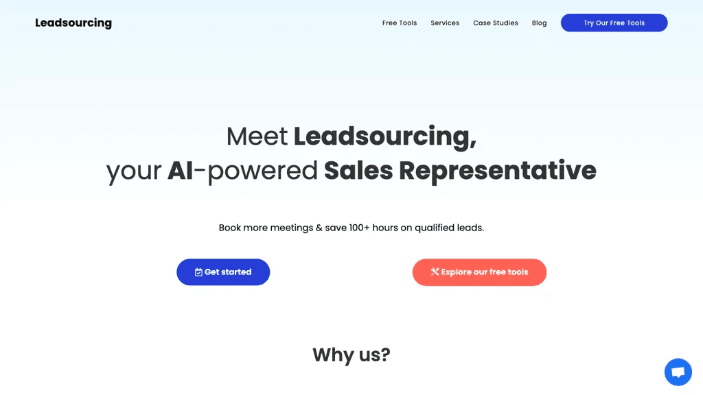Leadsourcing 工具截图