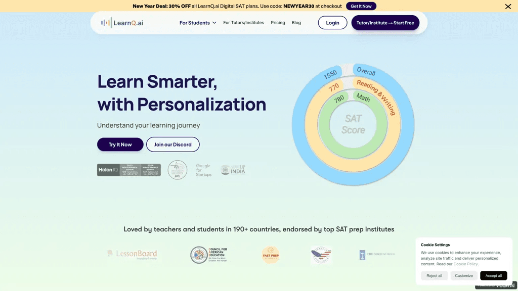 LearnQ.ai 工具截图