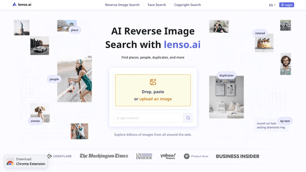 Lenso.ai 工具截图