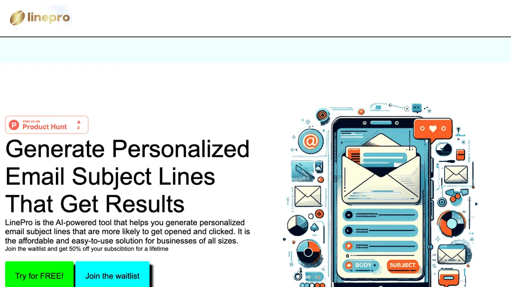 LinePro 官网截图