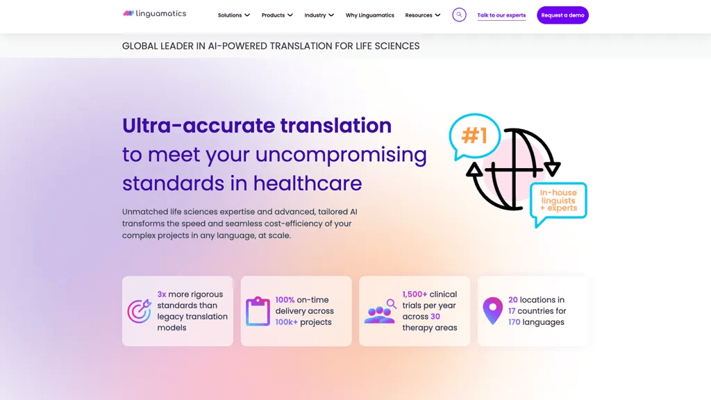 Linguamatics.com 工具截图