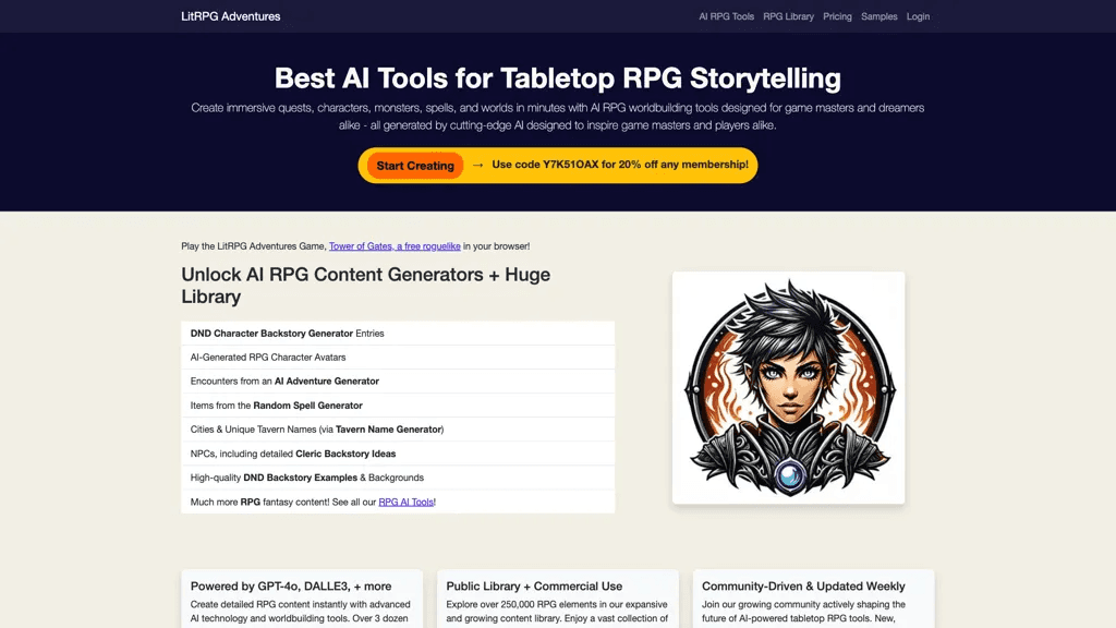 LitRPG Adventures 工具截图