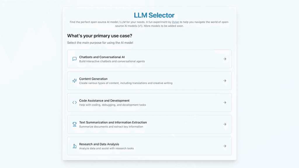 LLMSelector 官网截图