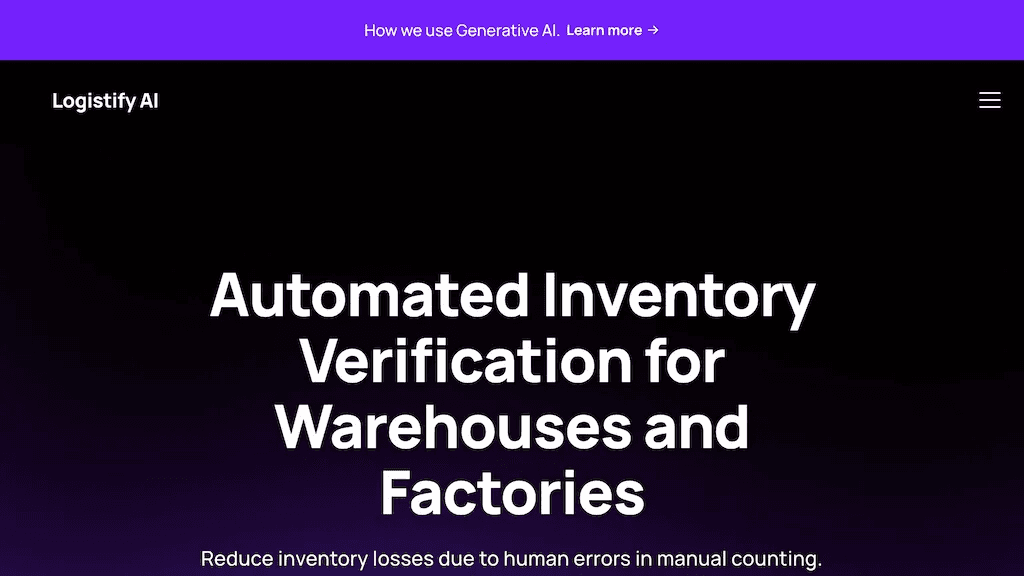 Logistify AI 工具截图