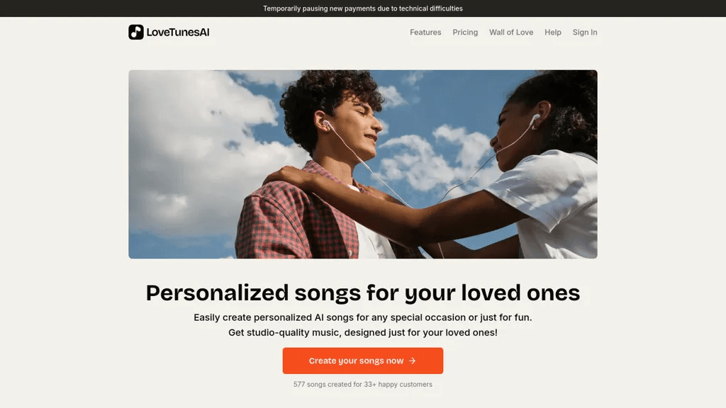 LoveTunesAI 工具截图