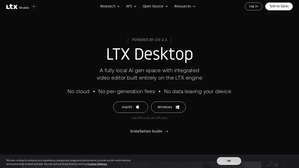 LTX Desktop 工具截图