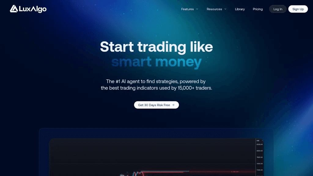 LuxAlgo 工具截图