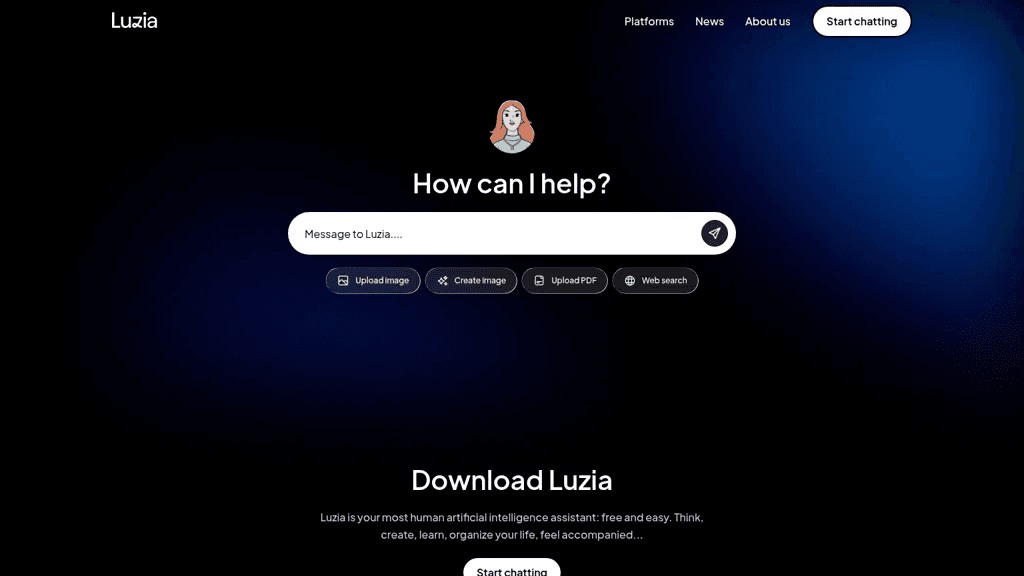 luzia.com 官网截图