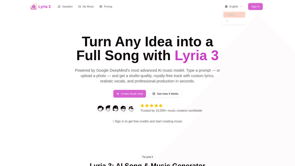 Lyria3.pro 工具截图