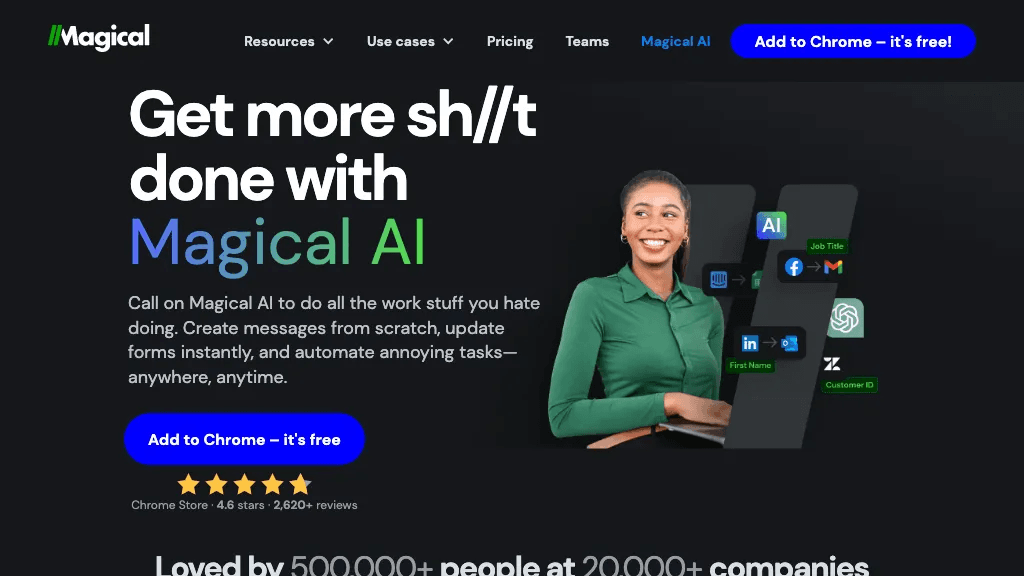 Magical AI 工具截图