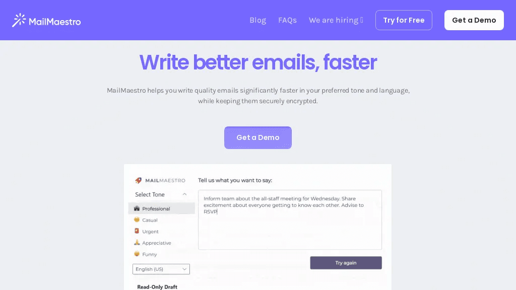 MailMaestro 工具截图