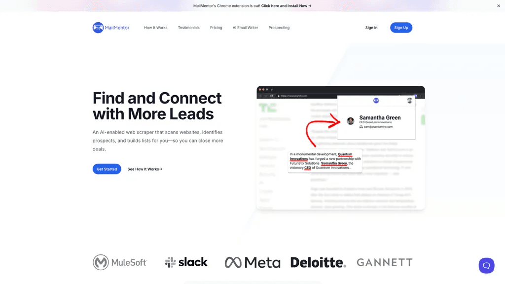 MailMentor 工具截图
