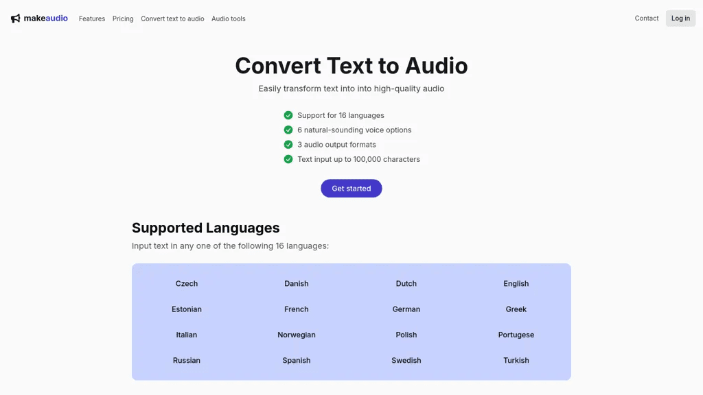 makeaudio 工具截图