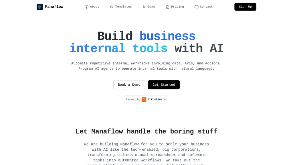 Manaflow 工具截图