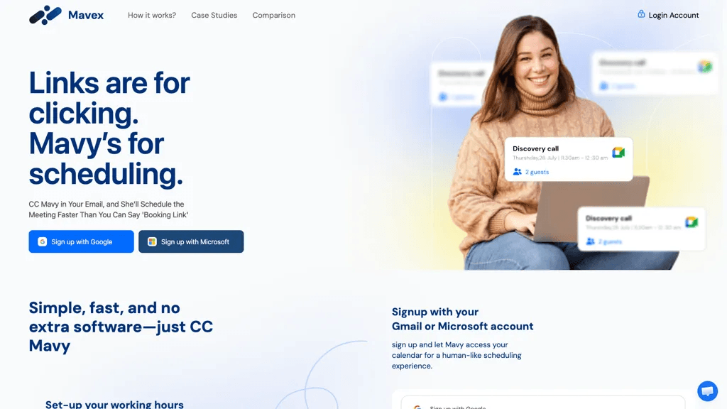 Mavy 官网截图