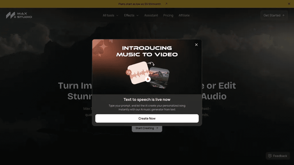 Max Studio AI 工具截图