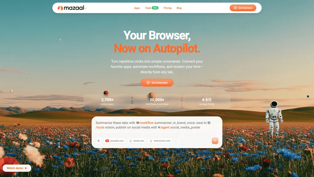 Mazaal AI 工具截图