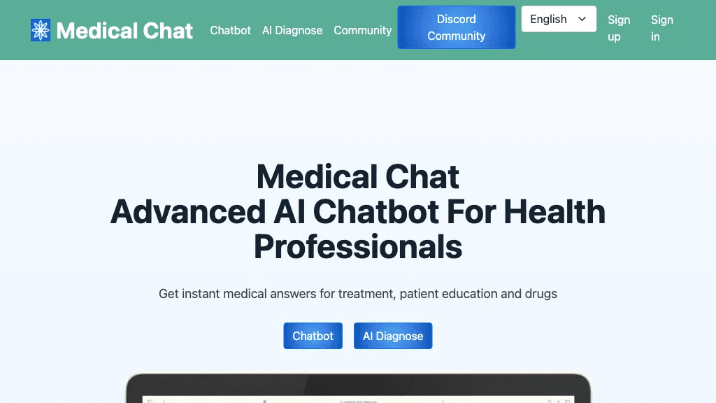 Medical Chat 工具截图
