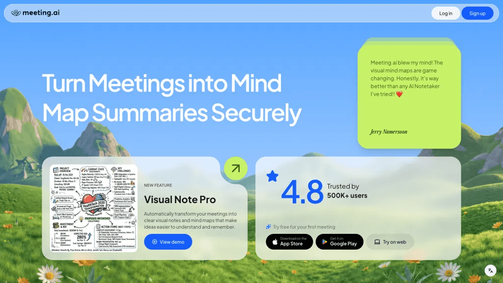 Meeting.ai 工具截图