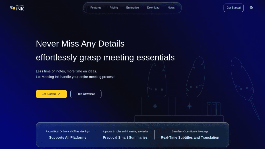 Meeting Ink by DeepWave 工具截图