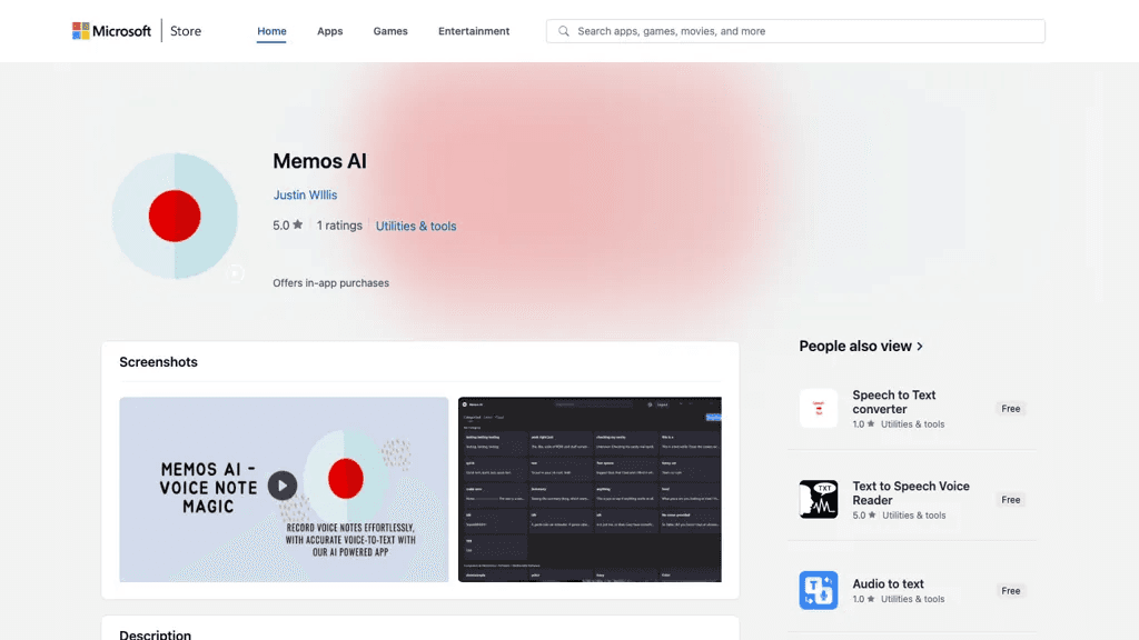 MemosAI 工具截图