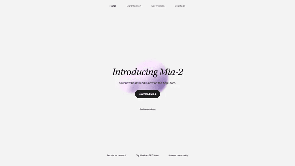 Mia AI 工具截图
