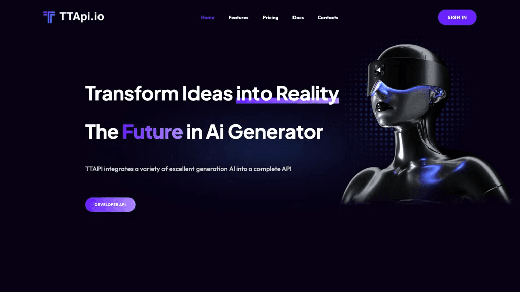 Midjourney api 官网截图