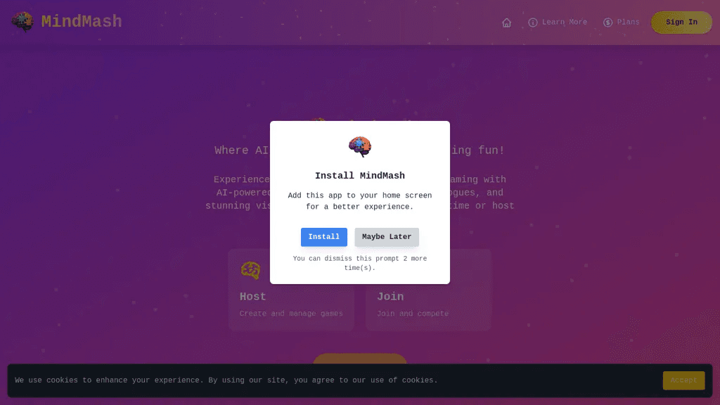 MindMash 官网截图