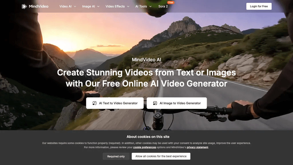 MindVideo AI 工具截图
