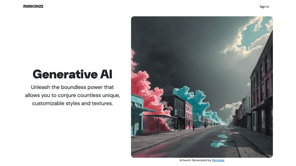 Mirrorize AI 工具截图