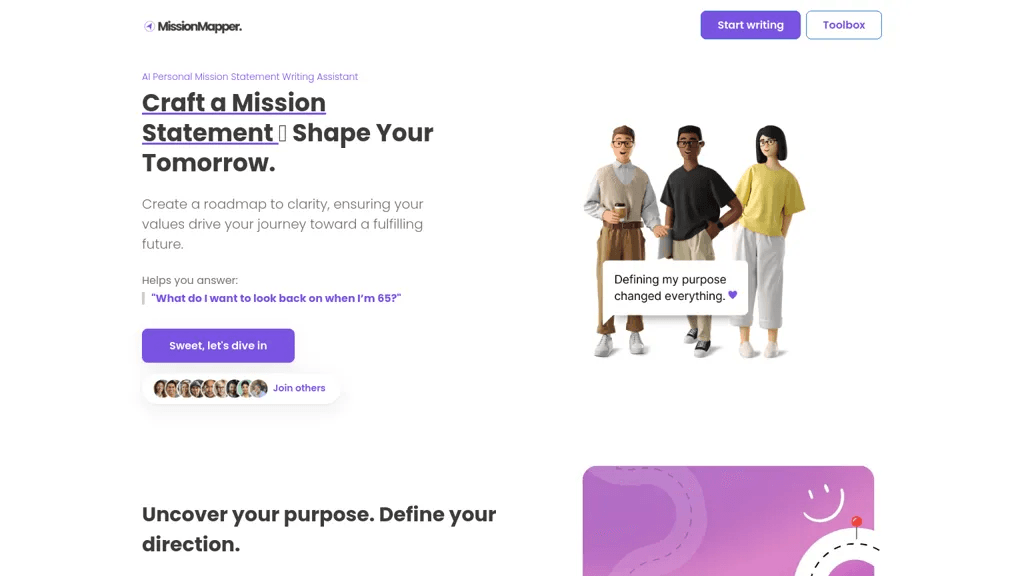 MissionMapper 官网截图