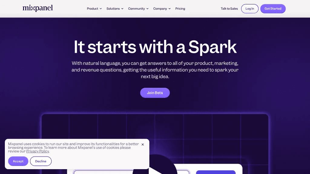 Mixpanel Spark 工具截图
