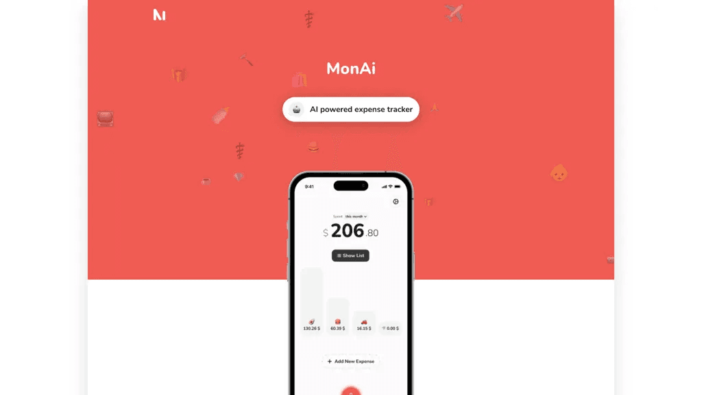MonAi 官网截图
