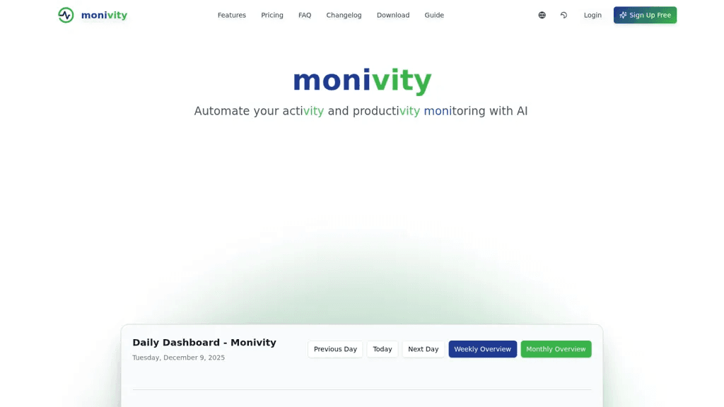 Monivity 工具截图