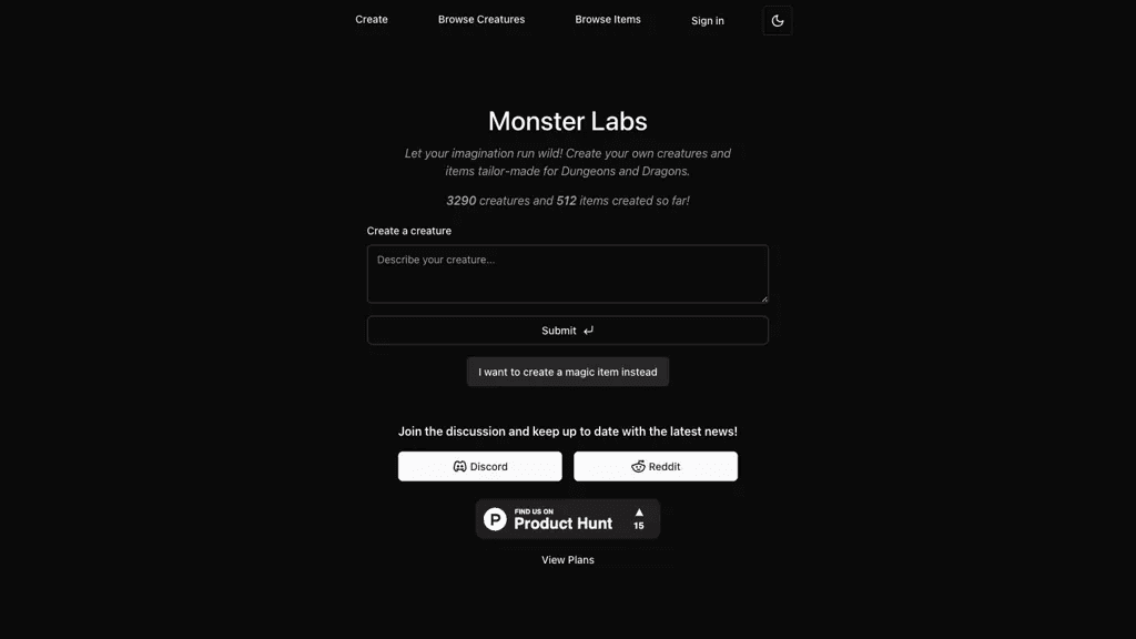 Monster Labs 工具截图