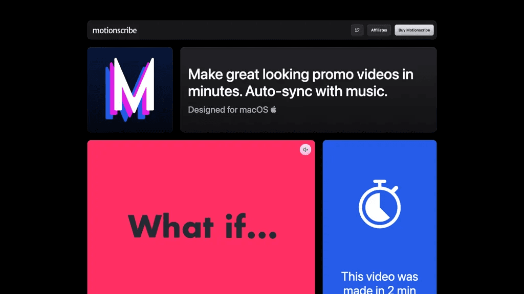 Motionscribe 工具截图