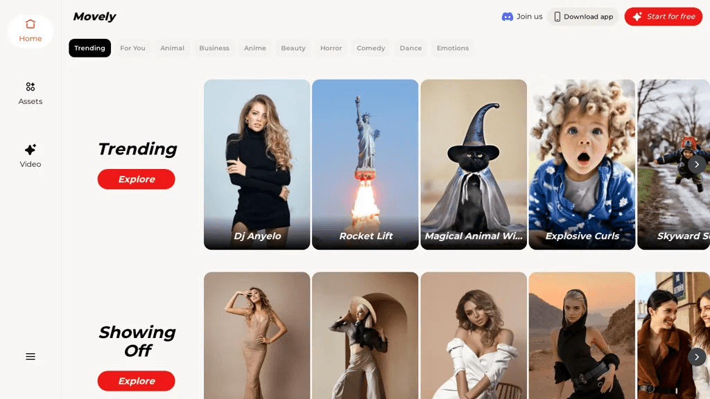 Movely.ai 工具截图