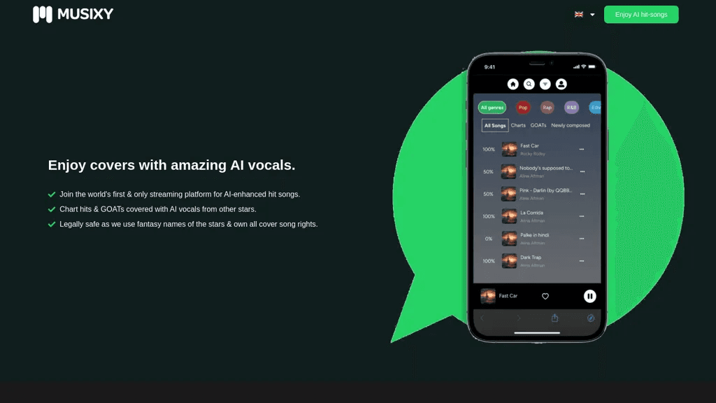 Musixy.ai 工具截图