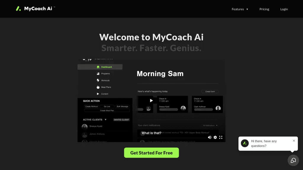 Mycoachai.com 工具截图