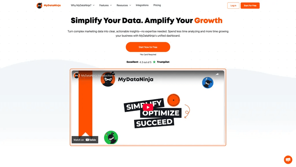 MyDataNinja 官网截图