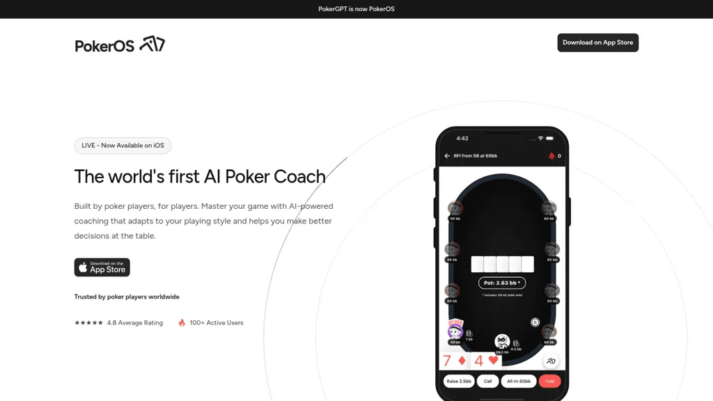 PokerOS 工具截图