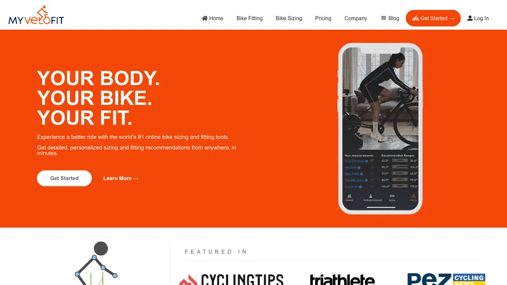 MyVeloFit 工具截图