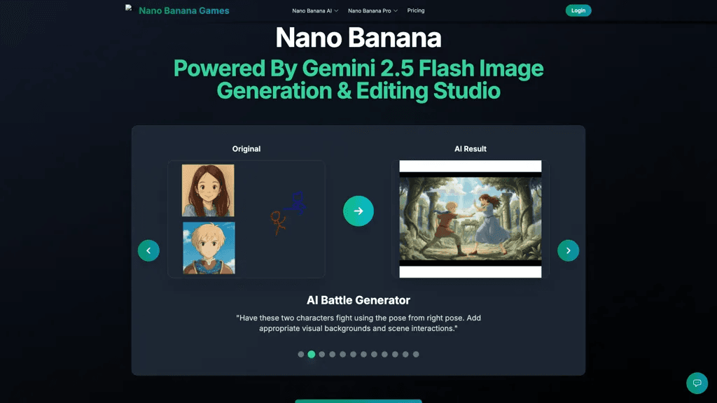 Nano Banana Games 工具截图
