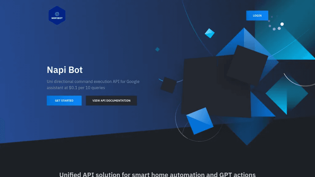 NapiBot 官网截图
