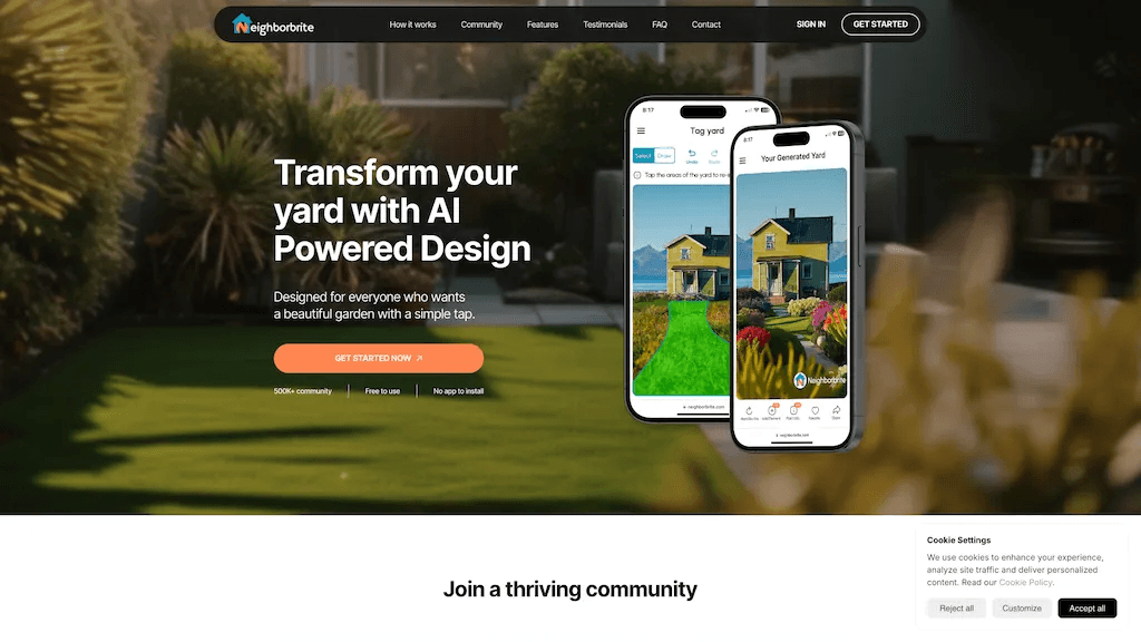 Neighborbrite 官网截图