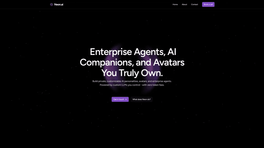 Neon AI 工具截图
