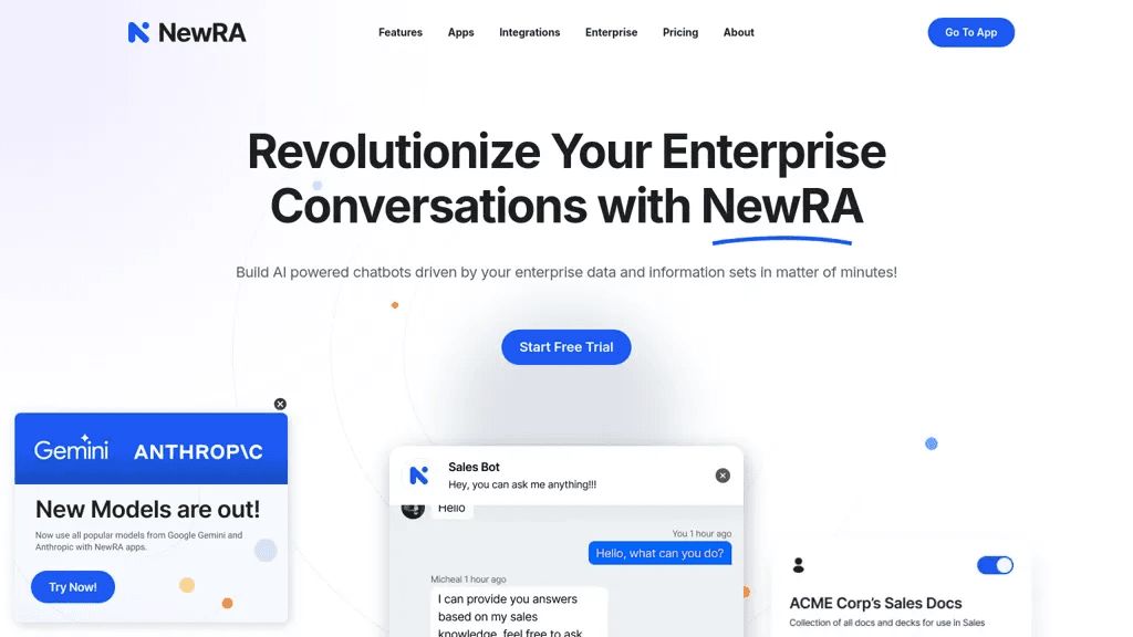 NewRA 官网截图