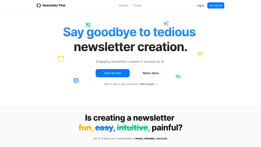 Newsletter Pilot 工具截图