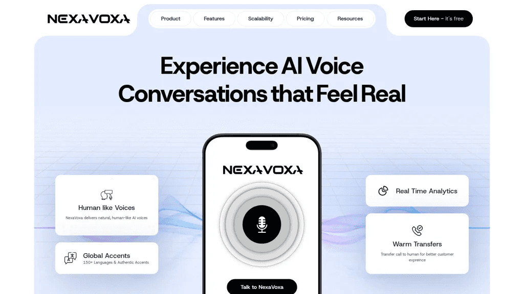 NexaVoxa 工具截图